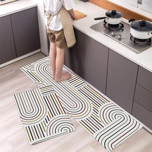 Mattor American Bohemian Style Kitchen Mat Entrance Doormat For Living Room Rug Home Bedroom Floor Hallway Balkong Anti-Slip Mattor