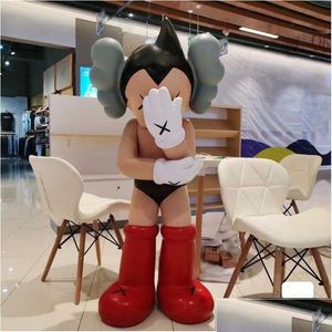 Gry filmowe 32 cm 0,5 kg Statua Astro Boy Cosplay High PVC Action Figurek Dekoracje Zabawki Zabawki Drop Prezenty Figury DH4XQ DHNCD