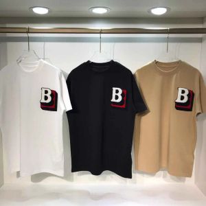 봄과 여름 새로운 고급 면화 인쇄 짧은 소매 둥근 목 패널 티셔츠 크기 : M-L-XL-XXL-XXXL 색상 : 검은 흰색 2NBF655G