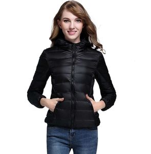 LL New style Slim Fit Yoga Thin Down Jacket Solid Color Hooded Puffer Coat Long Sleeves Sports Winter Outwear Pack It Short Jackets top 345
