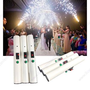 Elektroniczne fajerwerki wielokrotnego użytku ręczne fontanna Fountain Bezpieczeństwo zimny Pyro Pyro System strzelania Wedding Party DJ Wejście 231202