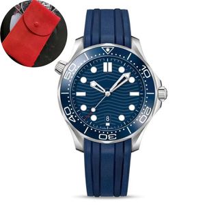 AAA zegarki Wysokiej jakości męskie zegarki Watchy Watche NATO Pasek 300 mm Limited 42 mm AAA OMG Luksusowe na rękę 007 Automatyczny ruch z logo