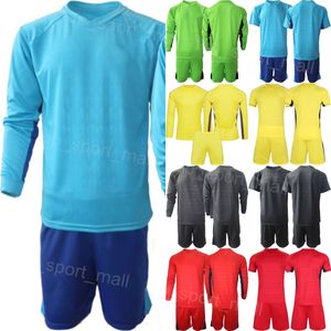 Kulüp Takımı Adam Çocuk 23 24 Lyons Kaleci 1 Anthony Lopes Jersey Set Kaleci GK Uzun Kollu 17 Remy Riou 30 Justin Bengui Joao Sport Futbol Gömlek Kitleri Üniforma