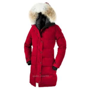 Gänsedaunenmantel für Damen, Winterjacke, echter Wolfspelzkragen, Kapuze, warme und winddichte Outdoor-Mäntel mit abnehmbarer Kappe, Damenparka, 4 Stil bis 118