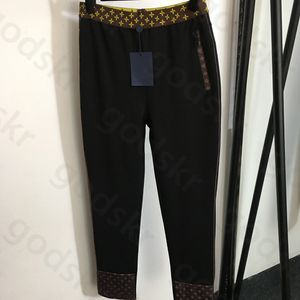 Litera Drukuj Rozciągnięcie legginsy Women Designer Pants Modna Slim Yoga Spodnie sprężyste spodnie talii