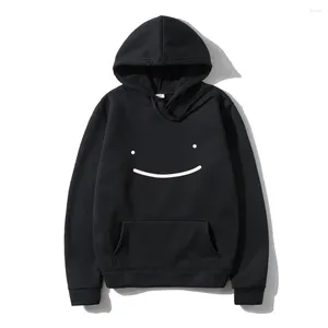 Hoodies masculinos sonho merch impressão casual inverno engrossado forro de pelúcia harajuku moletom hip hop estilo rua roupas