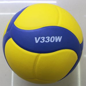 Bolas de vôlei V330W No 5 Treinamento Soft Grande evento verão ao ar livre praia atualização interna 231202