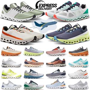 2024 su scarpe cloud uomo donna scarpe da corsa Cloud 5 Undyed White Creek Nero Magnet Cork Rose Red cloud nova Storm Blue Tide cloudnova sneaker sportiva da donna mens traine