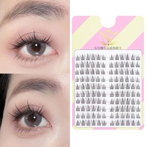 False Eyelashes 10 Pairs Fairy False Eyelashes Little Devil Individual Lashes Extension Naturally Heat Bonded Cluster Lashes Makeup Tools 231201