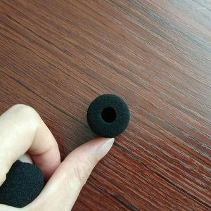 5PCS Black Microphone Headset Foam Sponge Windschutzscheibe Mic Cover JIAN