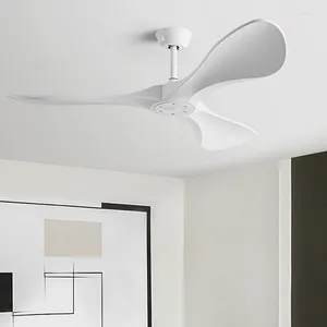 Ventilatore da soffitto da 52 pollici senza lampada Americani forti venti DC telecomando ristorante soggiorno elettrico domestico 110 V 220 V