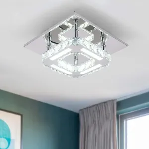 Lampki sufitowe lampa dekoracyjne lampy LED na pokój żyrandol kryształowe żyrandole domowe kuchnia sypialnia mieszkalnie nowoczesne jadalnia Hallw