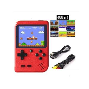 Przenośni gracze gier 21 TIPTOP RETRO CONSOLE 400 W 1 Games Boy Player for SUP Classical Gamepad Gameboy Handheld Dift Drop dostarczenie dh7jq