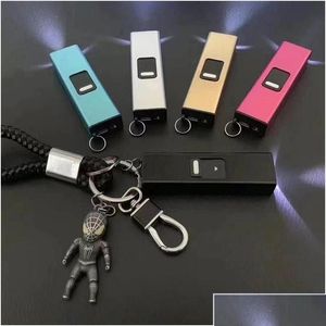 Key Chain Flashlights Tw-1502 Telescopic Keychain Pendant Mini Portable Torch Creative Gift Small Keyring Pendant308A Drop Delivery Dh210