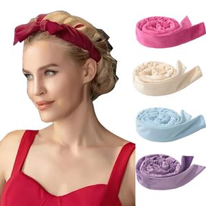 Hair Rollers 2 In 1 Heatless Curling Headband Lazy Curler Set Hairs Rollers Sleeping Soft Hair Bands Wave Hair Curlers DIY Styling Tools 231202