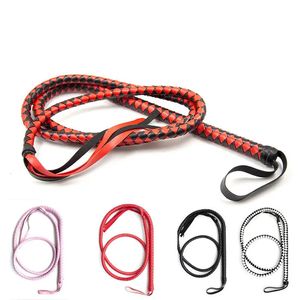 Fruste Colture Lunghe Bdsm Frusta da equitazione Cavallo agitando Toro Fruste Sculacciate Bondage Serpente Spada Manico Plug anale Fetish Fantasty Giochi per adulti Giocattoli sessuali 231202