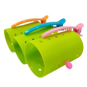 Hair Rollers 120 Pieces Hair Curlers Roller Set Stackable Rollers 6 Size Rollers Include 60 Pins From Small to Large Curling Styling Tool 231202