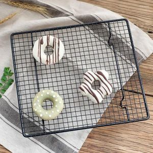 Bakeware Tools Stainless Steel Wire Rack Cake Cooling Tray Food Oven Kitchen Baking Pizza Bread Barbecue Cookie Biscuit Holder Shelf