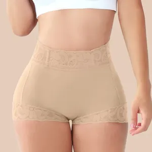 Mulheres Shapers Slimming Shapewear Fajas Colombianos Daily Wear Body Shaper Mulheres Tummy Control Lace Classic BuLifter Panty Hip Lifting Calças