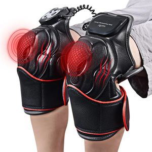 Foot Massager Vibration Heating Knee Massager Magnetic Therapy Joint Physiotherapy Knee Bone Care Pain Relief Knee Protector Massage Support 231202