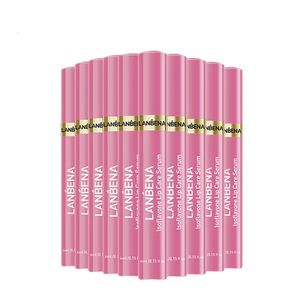 Balsam do ust Lanbena Wzmacniacja LIBLING GLISS Zwiększenie Volumizer Lip Plumper Elastyczność Zmniejsz drobne linie naprawa nawilżania 10pcs 231202