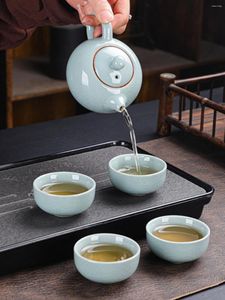 Teaware set xi shi potten tekann