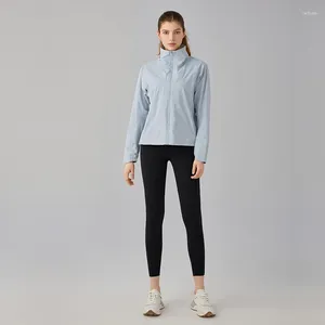 Aktif Gömlek Erkek Kadın Açık Kapşonlu Ceket Sonbahar Kış Rüzgar Geçirmez Su geçirmez Spor Salonu Sıcak Giyim Ceketleri