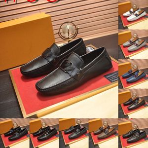 38 Model Evening Dress Men Shoes High Quality Black New Stylish Design Slip-On Shoes Casual Officer Leather Shoes Luxury Career