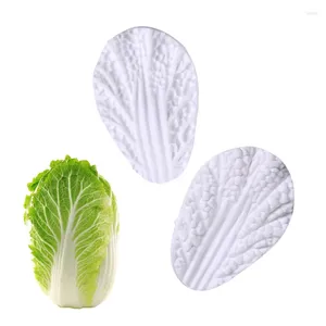 Baking Moulds Chinese Cabbage Leaves Silicone Mold Fondant Mould Cake Decorating Tools Chocolate Gumpaste Sugarcraft Kitchen Gadgets