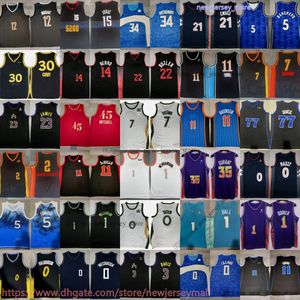 2023-24 New City Basketball 5 Anthony Edwards Jersey Stitch Paolo Banchero Bennedict Mathurin Russell Clarkson Westbrook Lamelo Ball Bradley Beal Draymond Green