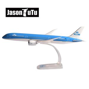 航空機Modle Jason Tutu 1/200スケールKLM飛行機モデル飛行機モデル航空機を組み立てるプラスチック飛行機ドロップ231202