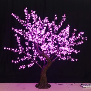 1.5M LED Cherry Blossom Tree Lights Christmas New year Luminaria Decorative Tree Lamp Landscape Outdoor Lighting