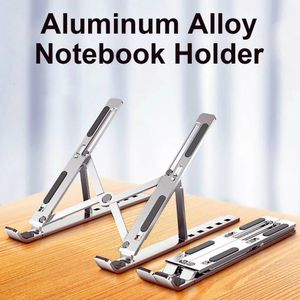 Tablet PC Stands Aluminum Alloy N3 Laptop Holder Stand Adjustable Foldable Portable for Notebook Computer Bracket Lifting Cooling Nonslip 231202