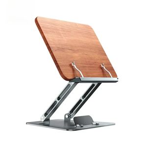 Tablet PC Stands Eary Desktop Laptop Stand Reading Notebook Wood Support Holder Foldable Adjustable Table Painting Bracket Accessories 231202