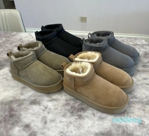 Australia Australian Boots Classic Warm Womens Mini Half Snow Winter Full fur Fluffy furry Satin Ankle Sandals