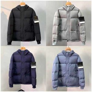 Designer Stones Jacket Coats Mens Womens Down Fashion Winter Puffer Jackets Classic Island Parkas Coat Styish Men Warm Outerwear Women Jacket Z54