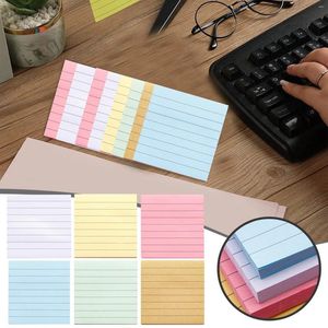 Armário de armazenamento de artesanato para roupas de cachorro com mesa dobrável forrado com notas pegajosas Pastel Post Stickies It Super Sticking Power Memo Pads