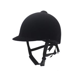 Caschi da equitazione Casco da equitazione equestre Traspirante Resistente Mezza copertura Unisex Rider Sport all'aria aperta Protezione regolabile Bambini S 231202