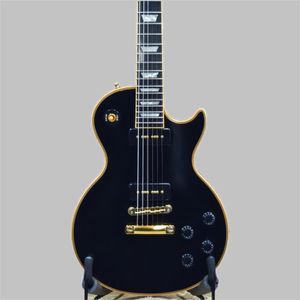 Captadores de guitarra elétrica P90039s clássicos personalizados de alta qualidade em preto