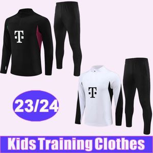 23 24 LEWANDOWSKI SANE MULLER Kids Jacket Tracksuit Suit Soccer Jerseys COMAN CHOUPO-MOTING DAVIES SABITZER SARR HERNANDEZ KIMMICH Football