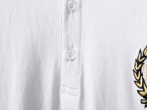 High-End Brand New Men's Designer Men's Polo Shirt Men's T-Shirt Men's Lapel T-shirt kommersiell mode Slim Polo Herrkläder M-3XL 106