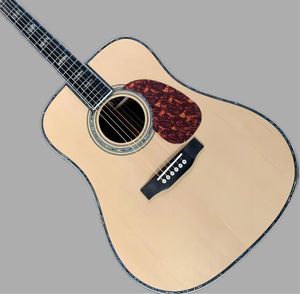 Novo d45 + 301eq, face de abeto, escala de sequóia nas costas. Guitarra acústica elétrica O frete é grátis 258