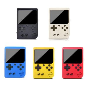 Mini Retro Handheld Portable Game Players videokonsol Nostalgiskt handtag kan lagra 400 SUP -spel 8 bit färgglada LCD