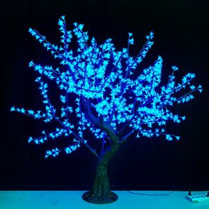 LED人工桜の木の光のクリスマスライト768pcs led電球1.5m高さ110 220VAC雨プルーフ屋外使用