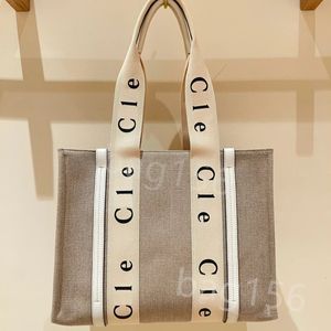 mirror Shoulder Bags Top Women handbags WOODY Tote shopping bag handbag quality canvas nylon fashion linen Large Beach bags luxury designer travel Crossbody