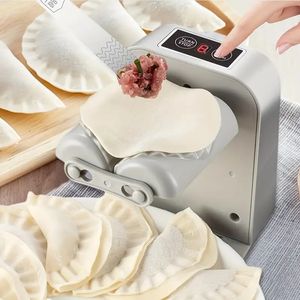 1 Set, Electric Dumpling Maker Machine, Easy Automatic Dumpling Maker Machine With Spoon And Brush 2 Modes Household Quick Dumpling Making Tool, Kitchen Accessaries