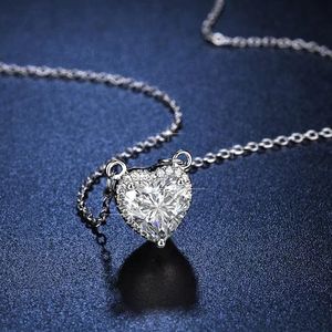 Дизайнерское ожерелье с подвеской в форме сердца, бриллиантовое ожерелье, женские роскошные ювелирные изделия, сердце-хранитель, планета любви, женский подарок на фестиваль