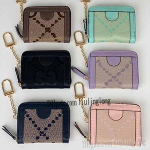 Kluczowa torebka Jumbo G Designers Mini portfel moda Ophidia damska męska pierścień karty kredytowej uchwyt na monety luksusowe portfele torebki małe torebki zamka
