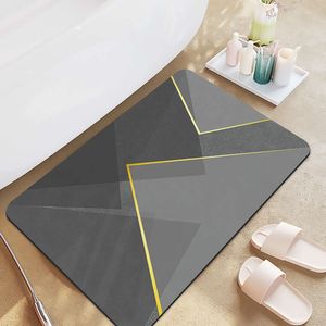 Instagram hushåll kiselformat lera mjukt matta golv vatten absorberande badrum fot diskbänk anti slip och snabb torkande matta