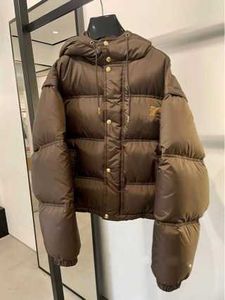 Women's Down Parkas 2023 Winter New Two Wear Coat with Detachable Sleeves Hooded Down Coat for Women 23 Winter